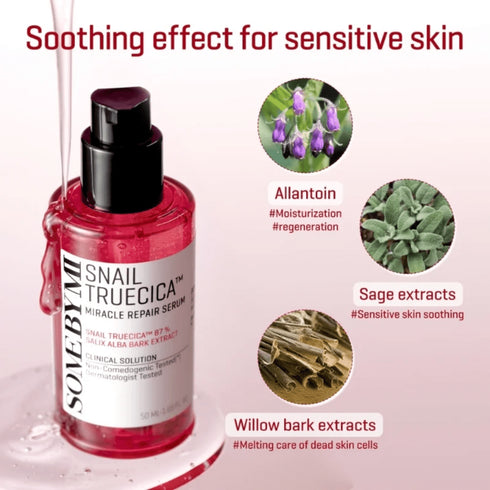 Snail TrueCICA Miracle Repair Serum - WowSkin Romania